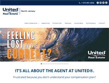 Tablet Screenshot of joinunitedrealestatenorthjersey.com